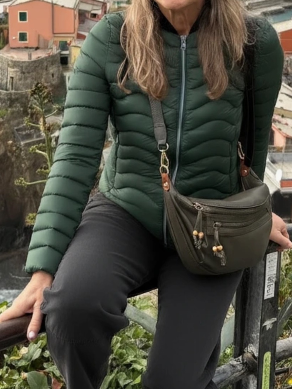 Soia&kyo Robin light down packable jacket in colour evergreen sz s - Picture 2 of 14